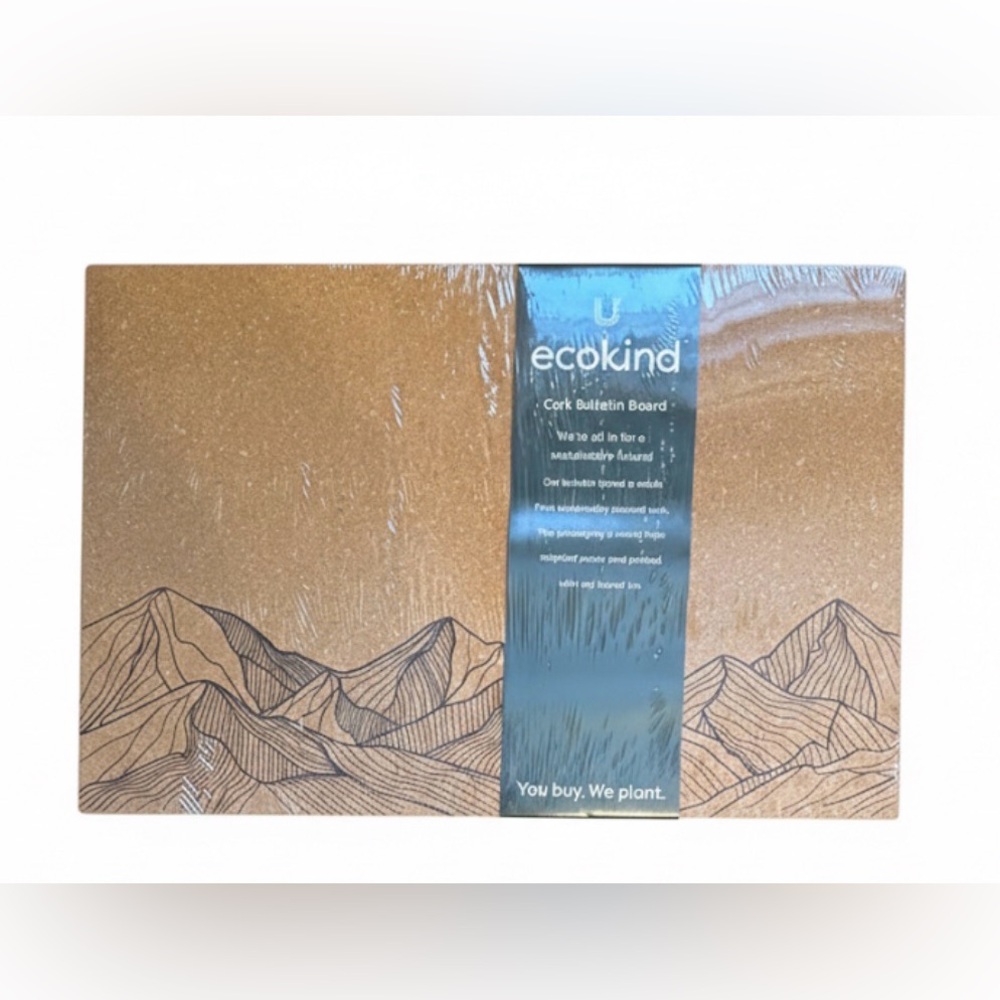 ⭐️U Style Ecokind Large Frameless  Bulletin Board, 18 × 12 in